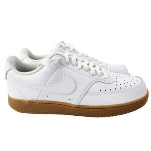 Nike Court Vision Lo White Photon Dust Gum Mens 9.5 Sneakers CD5463-105 Size
